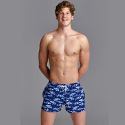 Funky Trunks - Rompa Chompa - Mens Shorty Shorts Short -Funky Trunks funky trunks rompa chompa mens shorty shorts short 4
