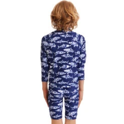 Funky Trunks - Rompa Chompa - Toddler Boys Zippy Rash Vest -Funky Trunks funky trunks rompa chompa toddler boys zippy rash vest 3