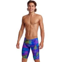 Funky Trunks - Screen Time - Mens Training Jammers -Funky Trunks funky trunks screen time mens training jammers 4