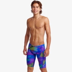 Funky Trunks - Screen Time - Mens Training Jammers -Funky Trunks funky trunks screen time mens training jammers 5