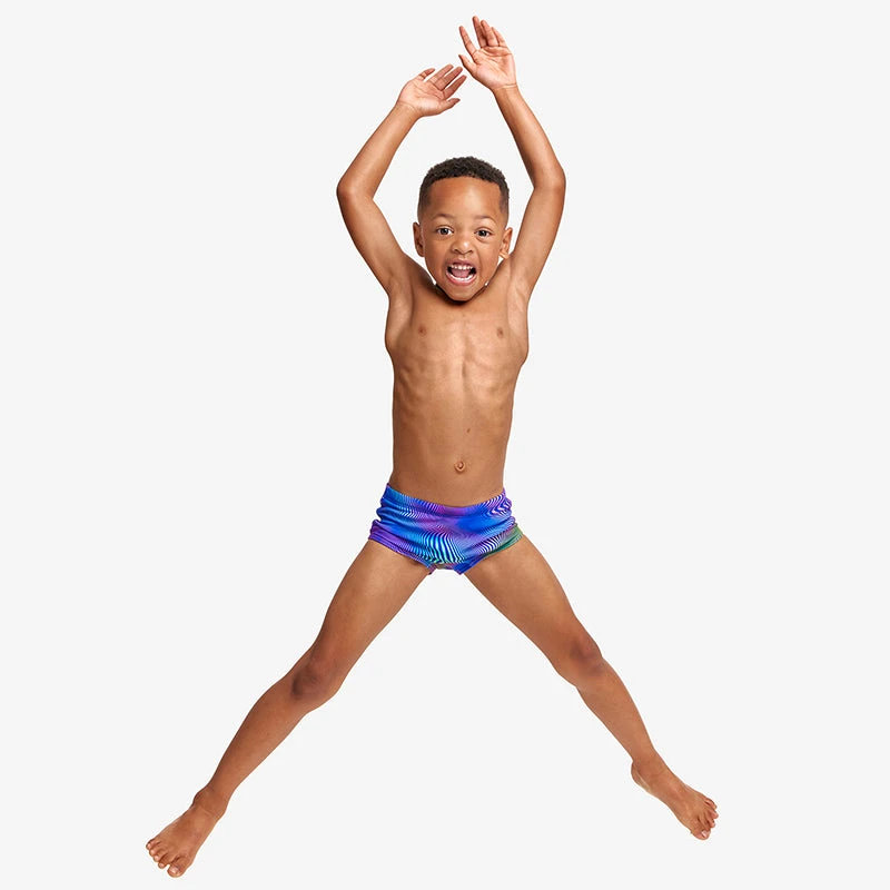 Funky Trunks - Screen Time - Toddlers Boys Printed Trunks 5 Funky Trunks - Screen Time - Toddlers Boys Printed Trunks - Image 5