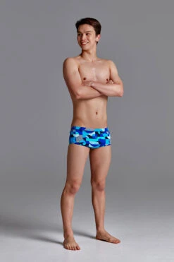 Funky Trunks - Sea Spray Boys Classic Trunks -Funky Trunks funky trunks sea spray boys classic trunks 5