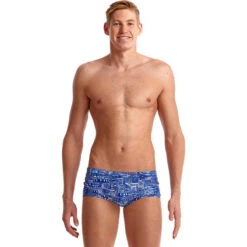 Funky Trunks - Sky City - Mens Plain Front Trunks