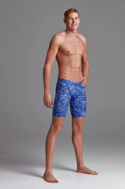 Funky Trunks - Sky City - Mens Training Jammers -Funky Trunks funky trunks sky city mens training jammers 4