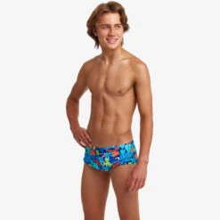 Funky Trunks - Slothed - Boys Sidewinder Trunks -Funky Trunks funky trunks slothed boys sidewinder trunks 4