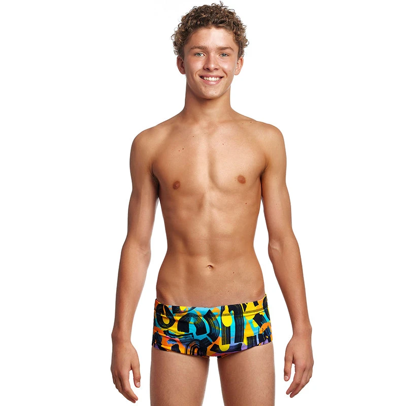 Funky Trunks - Smooth Stroke - Boys Classic Trunks 1 Funky Trunks - Smooth Stroke - Boys Classic Trunks