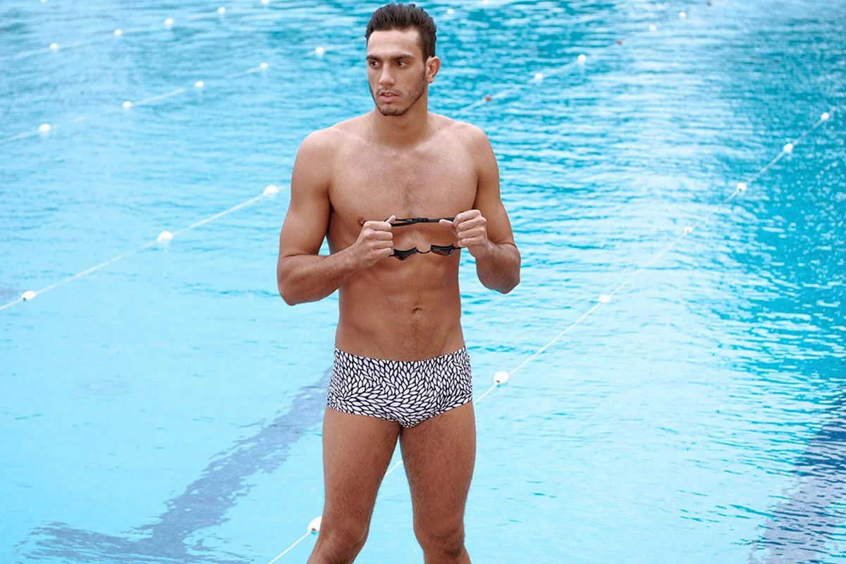 Funky Trunks - Snow Leaf Mens Classic Trunks 5 Funky Trunks - Snow Leaf Mens Classic Trunks - Image 5