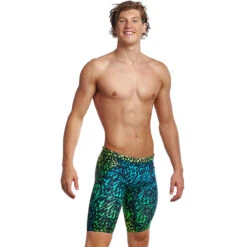 Funky Trunks - Spraying Alive - Mens Training Jammers -Funky Trunks funky trunks spraying alive mens training jammers 5