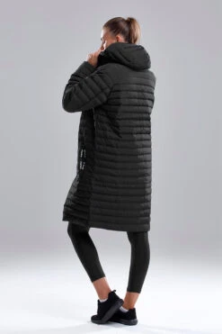 Funky Trunks - Still Black - Unisex Puff Daddy Deck Coat Jacket -Funky Trunks funky trunks still black unisex puff daddy deck coat jacket 5