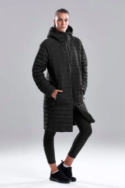 Funky Trunks - Still Black - Unisex Puff Daddy Deck Coat Jacket -Funky Trunks funky trunks still black unisex puff daddy deck coat jacket 8