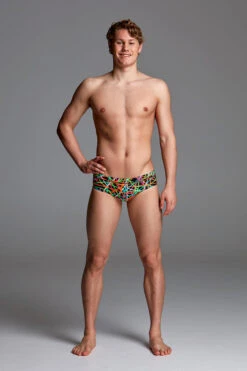 Funky Trunks - Strapped In Mens Classic Briefs -Funky Trunks funky trunks strapped in mens classic briefs 4