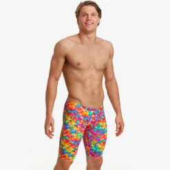 Funky Trunks - Stroke Rate - Mens Training Jammers -Funky Trunks funky trunks stroke rate mens training jammers 5