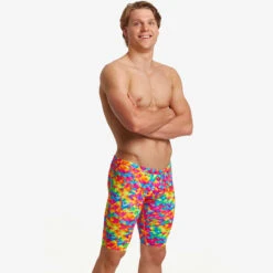 Funky Trunks - Stroke Rate - Mens Training Jammers -Funky Trunks funky trunks stroke rate mens training jammers 6