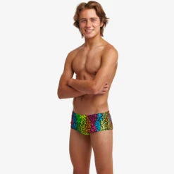 Funky Trunks - Sunset West - Boys Eco Sidewinder Trunks -Funky Trunks funky trunks sunset west boys eco sidewinder trunks 4