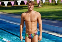 Funky Trunks - Sunset West - Mens Eco Classic Briefs -Funky Trunks funky trunks sunset west mens eco classic briefs 6