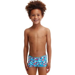 Funky Trunks - Swallowed Up - Toddler Boys Square Trunks