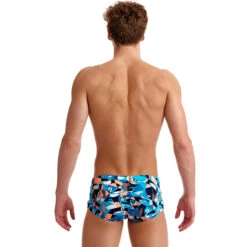 Funky Trunks - Swan Song - Mens Eco Classic Trunks -Funky Trunks funky trunks swan song mens eco classic trunks 3
