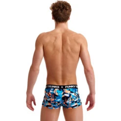 Funky Trunks - Swan Song - Mens Underwear Trunks -Funky Trunks funky trunks swan song mens underwear trunks 3