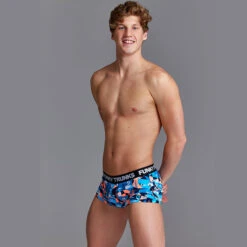 Funky Trunks - Swan Song - Mens Underwear Trunks -Funky Trunks funky trunks swan song mens underwear trunks 4