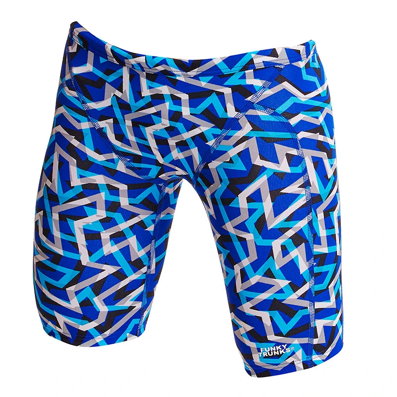 Funky Trunks - Ticker Tape - Boys Training Jammers 2 Funky Trunks - Ticker Tape - Boys Training Jammers - Image 2