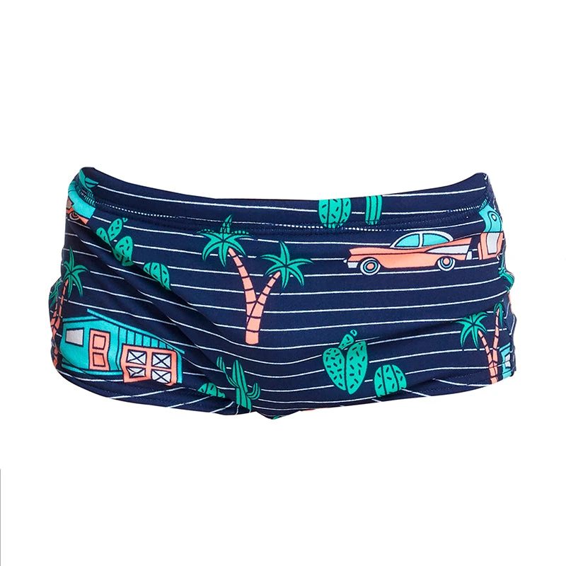 Funky Trunks - Trailer Trash - Toddler Boys Eco Printed Trunks 2 Funky Trunks - Trailer Trash - Toddler Boys Eco Printed Trunks - Image 2
