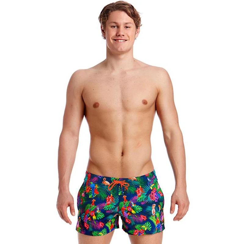 Funky Trunks - Tropic Team Mens Shorty Shorts Short 1 Funky Trunks - Tropic Team Mens Shorty Shorts Short