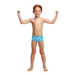 Funky Trunks - Tweety Tweet Toddler Boys Printed Trunk -Funky Trunks funky trunks tweety tweet boys toddler printed trunk 5