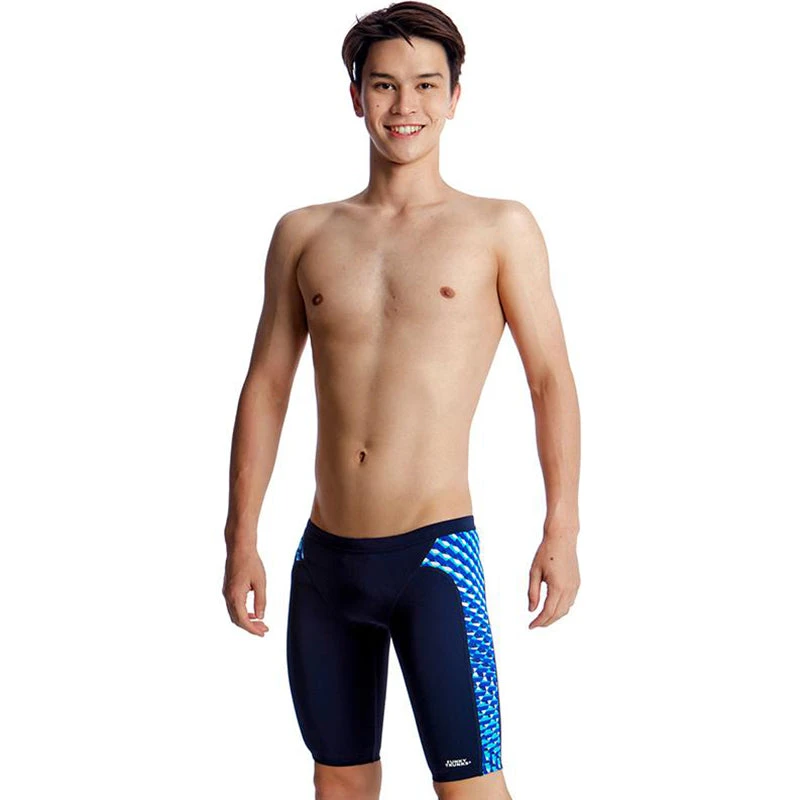 Funky Trunks - Vapour Scale Boys Training Jammers 1 Funky Trunks - Vapour Scale Boys Training Jammers