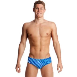 Funky Trunks - Vapour Scale Mens Classic Briefs