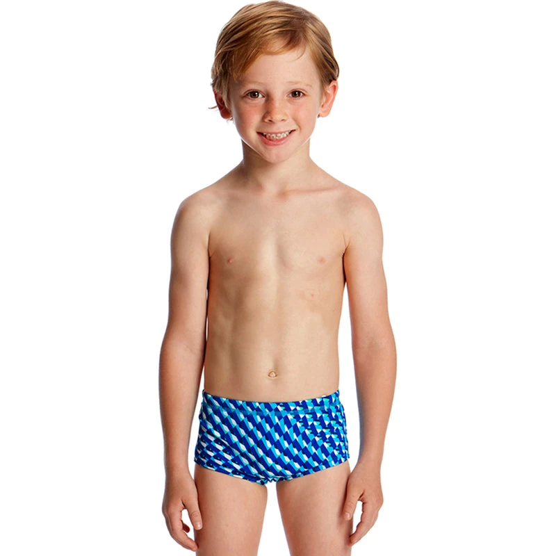 Funky Trunks - Vapour Scale Toddler Boys Printed Trunks 1 Funky Trunks - Vapour Scale Toddler Boys Printed Trunks