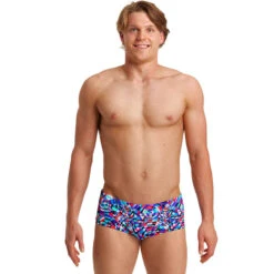 Funky Trunks - Video Star - Mens Classic Trunks