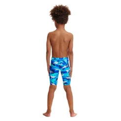 Funky Trunks - White Pointer - Toddler Boys Miniman Jammers -Funky Trunks funky trunks white pointer toddler boys miniman jammers 3