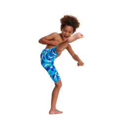 Funky Trunks - White Pointer - Toddler Boys Miniman Jammers -Funky Trunks funky trunks white pointer toddler boys miniman jammers 4