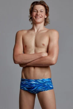 Funky Trunks - Wild Water - Boys Eco Sidewinder Trunks -Funky Trunks funky trunks wild water boys eco sidewinder trunks 4