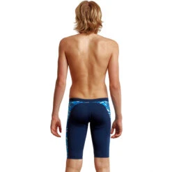 Funky Trunks - Wild Water - Boys Eco Training Jammers -Funky Trunks funky trunks wild water boys training jammers 4