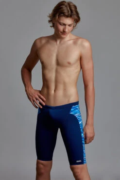 Funky Trunks - Wild Water - Boys Eco Training Jammers -Funky Trunks funky trunks wild water boys training jammers 6