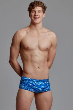 Funky Trunks - Wild Water - Mens Eco Sidewinder Trunks -Funky Trunks funky trunks wild water mens eco sidewinder trunks 4