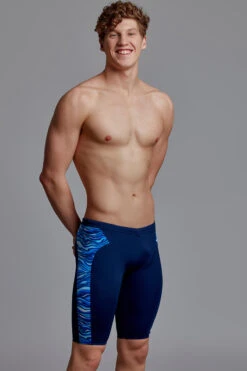 Funky Trunks - Wild Water - Mens Eco Training Jammers -Funky Trunks funky trunks wild water mens training jammers 6