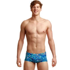 Funky Trunks - Wings Up - Mens Plain Front Trunks