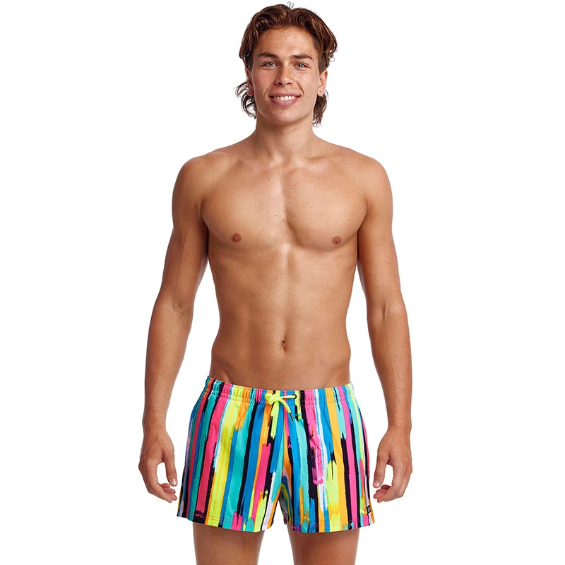 Funky Trunks - Winning Streak - Mens Shorty Shorts Short 1 Funky Trunks - Winning Streak - Mens Shorty Shorts Short