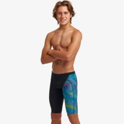 Funky Trunks - Wires Crossed - Boys Training Jammers -Funky Trunks funky trunks wires crossed boys training jammers 5