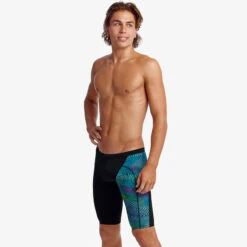 Funky Trunks - Wires Crossed - Mens Training Jammers -Funky Trunks funky trunks wires crossed mens training jammers 6