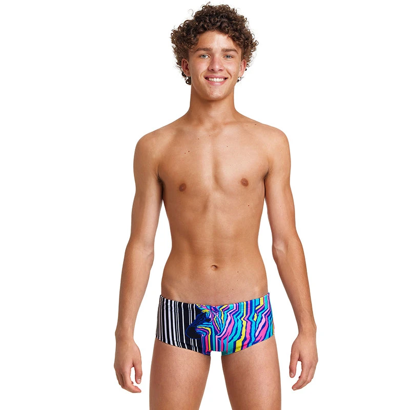 Funky Trunks - Zorse Code - Boys Sidewinder Trunks 1 Funky Trunks - Zorse Code - Boys Sidewinder Trunks