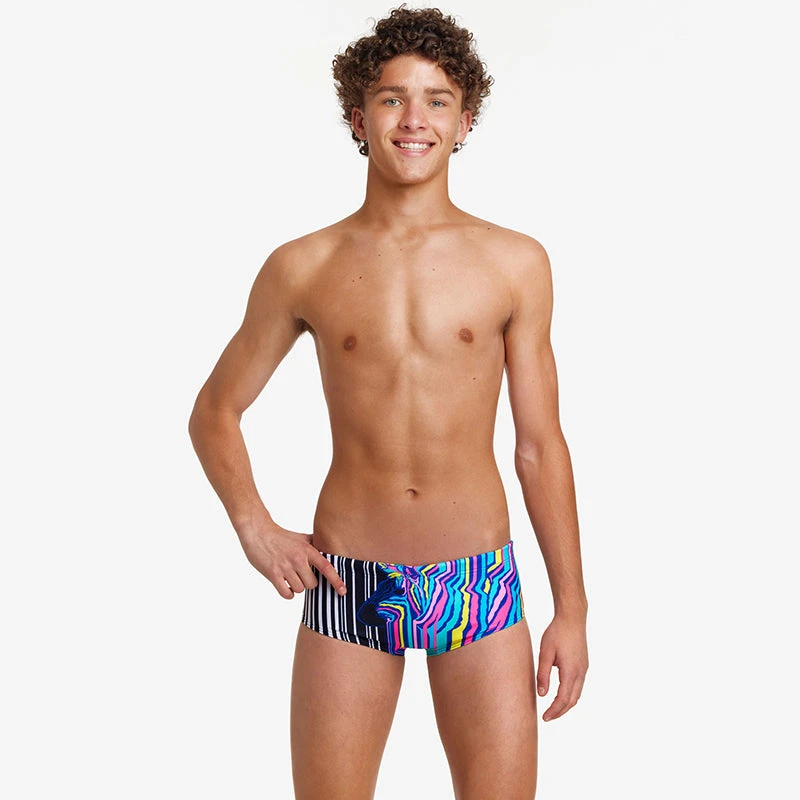 Funky Trunks - Zorse Code - Boys Sidewinder Trunks 4 Funky Trunks - Zorse Code - Boys Sidewinder Trunks - Image 4